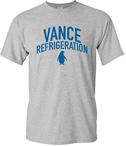 UGP Campus Apparel Vance Refrigeration – Lustiges Bob Vance TV-Show-T-Shirt, Grau - Sport Grey, Mittel