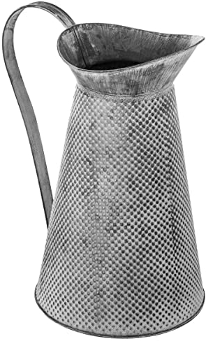Atmosphera - Carafe - métal - Gris - H28 cm