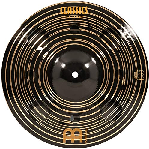 Meinl Cymbals Classics Custom Dark Piatto Trash Stack 12 pollici (30,48cm) per Batteria - Bronzo B12, Finitura Scura, Prodotto in Germania (CC-12DASTK)