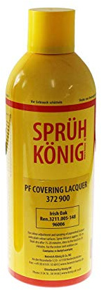 Truly PVC Supplies Irish Oak Konig Covering Lacquer Spray Paint