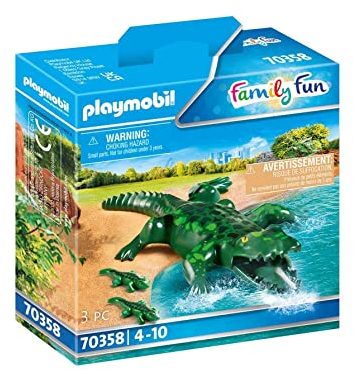 PLAYMOBIL 70358 Alligator mit Babys, ab 4 Jahren