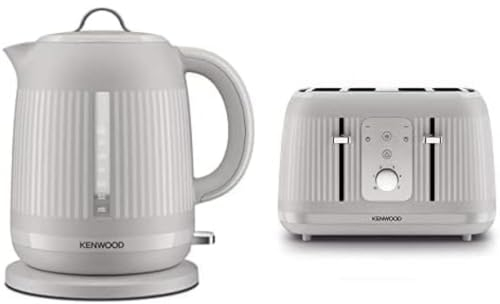 Kenwood Dawn Electric Kettle With Kenwood Dawn Toaster, 4 Slot Toaster
