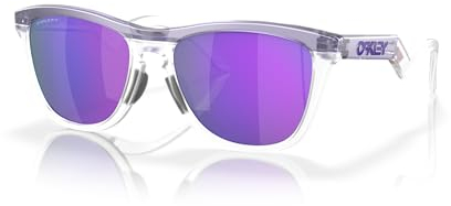 Oakley Frogskins Hybrid, lila mate Prizm Clear/Prizm Violet