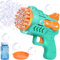 Jiosdo Bubble Machine: Hand-Held, Electric Bubble Makers with 29 Holes for Kids - Silent Blaster for Indoor and Outdoor Play