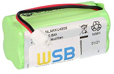 Akkupack Passend Zu Fischer AW-0480-0080AAA-NM01 4,8V - Einzelbatteriesysteme - Notlicht - Akkupack - Passen - Sicherheitsbeleuchtung - Notleuchten