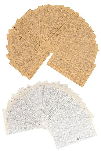 STOBOK 114 Blatt Collage Alte Aufkleber Musikplakate Alte Buchseite Notebook-aufkleber Vintage-sammelalbum Wandhintergrundseite Puppen Musik Musikzubehör Handbuch Papier Manuskript