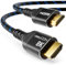 deleyCON 5m 8K HDMI 2.1 Kabel (48G, ULTRA Highspeed) 8K@60Hz 4K@120Hz 2K@144Hz/165Hz EARC HDCP 2.3/2.2 - Kompatibel mit DTS:X Dynamisches HDR Dolby Atmos TV PS5 Xbox Soundbar Monitor - Schwarz Blau