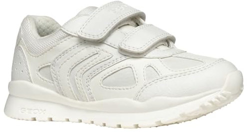 Geox - J Pavel A, Zapatillas Niños, White,