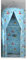 Fiskenet Aqumotic - Tienda de campaña para ducha exterior, vestuario, 80-200 cm (azul)