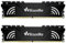 Wlizedle DDR4 3600MHz Memoria RAM 16GB Kit (2x8GB) XMP 2.0 CL18 DIMM PC Modulo di Memoria PC4-28800 288-Pin 1.35V Non-ECC 2Rx8 Upgrade per Desktop/Computer, Nero