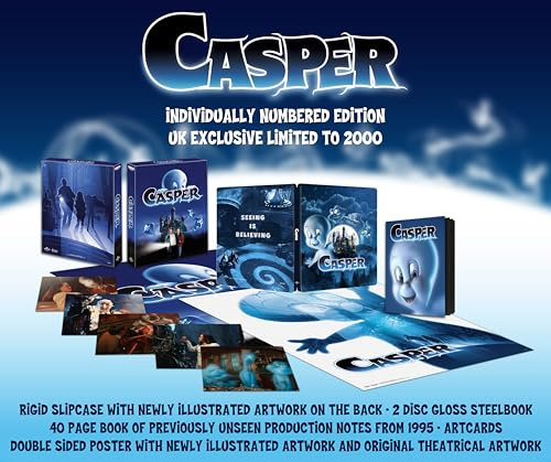 Casper 30th Anniversary [4K Ultra HD & Steelbook