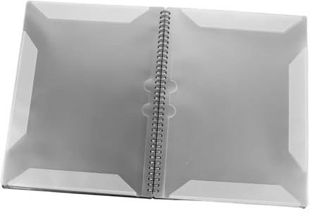 Toyvian Pupitre Pour Partitions Porte-partitions Transparent Avec Chemises Pour Musique Pupitre Pour Piano Et Classeur De Rangement Pour Partitions