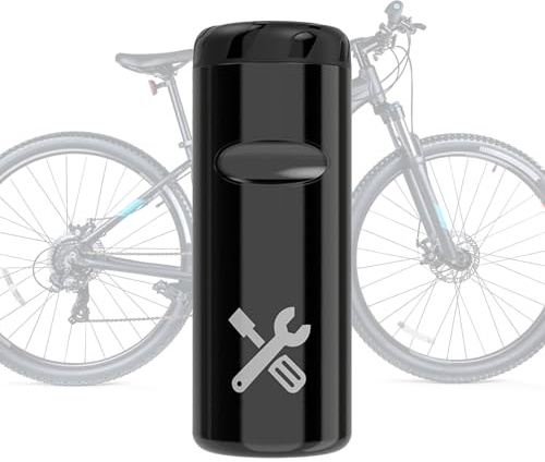 Fyrdyn Cycling Bottle Cage Tool Storage,Waterproof Bike Hard Repair Tool Bottle | Cycling Gear Container for Wrenches Inner Tubes Riding Adventure Outdoor Daily Travel Men Women Cyclists
