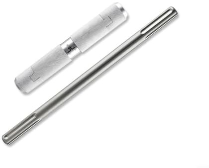 Rallonge pour marteau perforateur SDS-MAX, utilisable des deux côtés, en acier allié, surface antidérapante pour béton et maçonnerie, 320 mm ou 500 mm (320 mm)