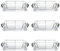 KuKoo 6 x Kitchen Pull Out Soft Close Heavy Duty Baskets, 600mm Wide Cabinet, Slide Out Wire Storage Drawers, Pull-Out Organiser Metal