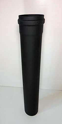 Tubo scarico fumi Diametro 80 CM 50 per stufa a pellet canna fumaria