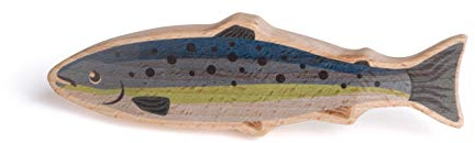 Erzi 16004 Lachs aus Holz, Kaufladenartikel für Kinder, Rollenspiele