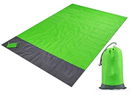 RONGJJ Armlehne Picknickdecke Stranddecke Strandmatte wasserdichte Strandtuch sandabweisende Tragbare Camingmatte - 210 x 200 cm Möbelschutz, C