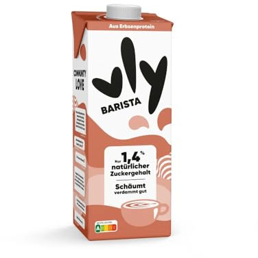 Vly Erbsenproteindrink - Barista 1L (6 x 1 Liter)