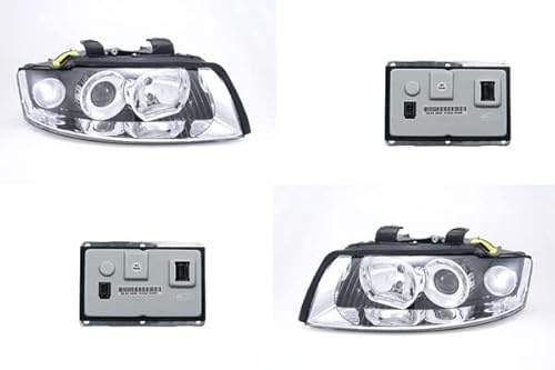 Johns, Scheinwerfer Xenon HSW passend für Audi A4 8E 01-04 D1S H7 Satz LR Steuergerät