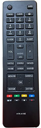 FYCJINuovo Sostituzione Telecomando HTR-A18E per HAIER LED LCD TV HTR-A18E HTR-A18EN HTR-A18EA -Usare la semplicità