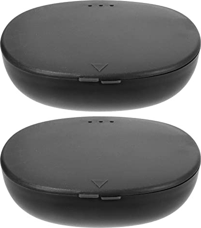 FOMIYES Scatola Da 2 Pezzi Scatola Di Immagazzinaggio Della Tazza Mestruale Astuccio Per Tamponi in Silicone Contenitori in Silicone Porta Assorbente Mancare Custodia in Plastica
