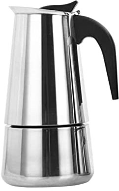 Coffee Pot Coffee Kettle with Ergonomic Handle Stove Top Moka Coffee Pot Stainless Steel Filter Espresso Coffee Maker Percolator Tool Coffee Utensils Accessories (Color : B)