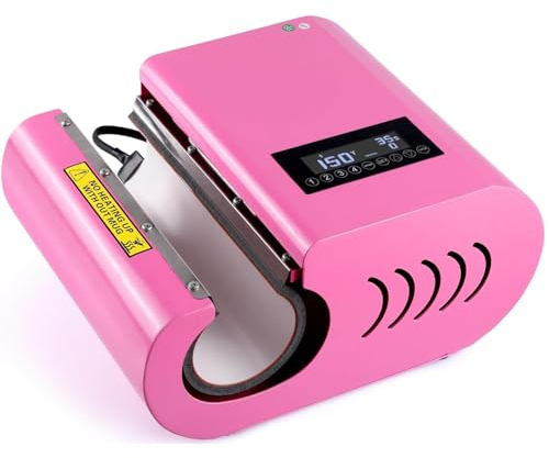XDTKJDZ Machine De Presse À Chaud Automatique pour Gobelet, Presse À Gobelet Intelligente, Parfaite pour La Sublimation sur Gobelet De 20 À 30 Oz, Tasses De 11 À 15 Oz