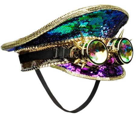 Boland 33041 - Mütze Festival, Hut für Erwachsene, Kopfbedeckung, Accessoire für Kostüme, Zubehör für CSD, Karneval und Mottoparty