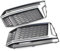 NIKISO Front-Stoßstangengitter Für S4 A4 Für S-Line B9 2016-2018 Grill Mit Chrom Trim Auto Gitter Auto Front Untere Stoßstange Nebel Licht Kühlergrill