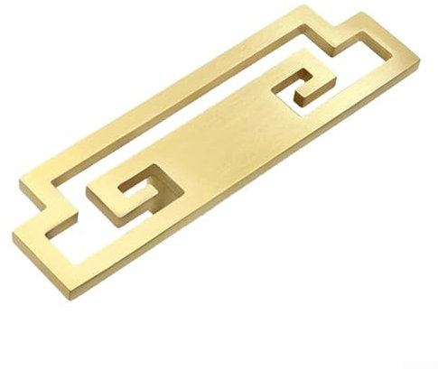 Chinesische Retro-Messing-Griffe verschönern Ihre Garderobe und Küchenschränke