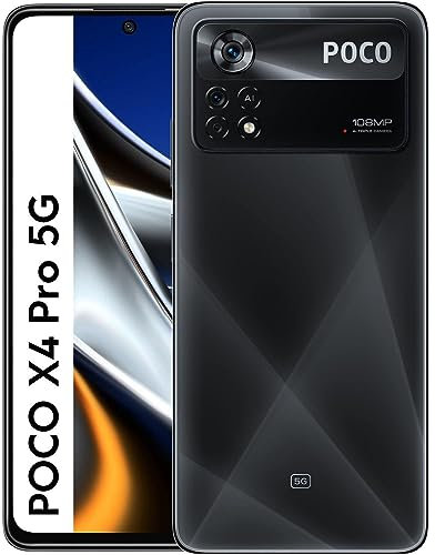 Xiaomi Poco X4 Pro 5G - Smartphone 128GB, 6GB RAM, Dual Sim, Laser Black (Reconditionné)