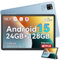 Blackview Tab60 Pro Android 15 Tablet 10 Zoll, 24GB(8GB+16GB Erweiterung)RAM+128GB ROM(2TB TF), Dual 4G LTE SIM,Octa Core PC Tablets, 7700mAh Akku, Widevine L1 HD Display, 5G WiFi, Face ID, GPS, Blau