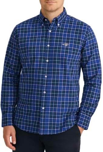 Gant Herren Reg Classic Poplin Check Hemd