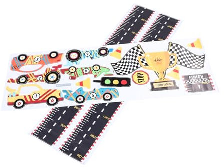 CHICAMPERA Car Height Chart Decals Für Kinderzimmer Abnehmbare Messlatte Mit Auto- Zur Einfachen Höhenmessung Für Wanddekoration Im Kinderzimmer