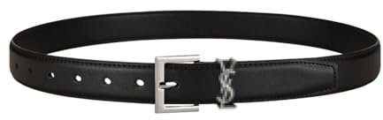 AOWVUTS Cintura Donna Moda Cintura in Pelle Elegante con Fibbia Classica Regolabile Cinturino per Vestito Pantaloni Jeans Soprabito Abiti