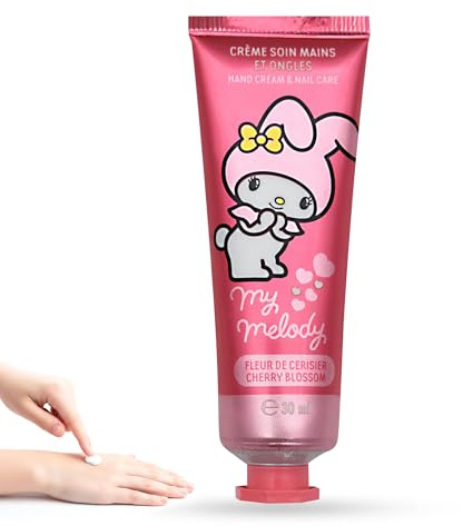 [ Test SEHR GUT, Note 1.1 *] Hello Kitty Erdbeer Handcreme – 30ml – Feuchtigkeitsspendend, Pflegend & Schnell Einziehend – Für Kinder, Teenager & Erwachsene – Geschenkidee, Reisegröße