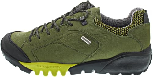Waldläufer H-Fritz sportlicher Schnürer Grün