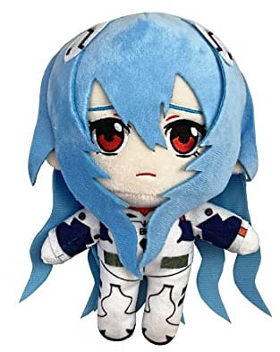 DEXSHUN Ayanami Rei Plush Figur Anime Weiche Plushies Ayanami Rei/Asuka Langley Soryu Plüsch Mini Figuren PP-Baumwolle Home Sofa Tasche Dekoration Geschenk 20cm
