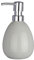 Wenko Dispenser Sapone Polaris Grigio Pastello Ceramica Grigio - Grigio Chiaro