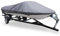 sourcing map 17-19ft 210D Couverture de Bateau remorquable Pêche étanche Forme en V Gris 600 x 300cm