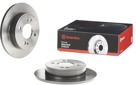BREMBO 2x Bremsscheibe 08.C650.11 Ø234mm, Voll | Kompatibel mit: HYUNDAI i10 II, i10 II Stufenheck