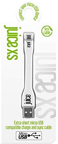 JUICE XS 9cm Micro USB Charge & Sync Cable