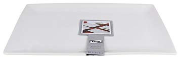Elite 36219 Fuente Rectangular, 38.5 x 24.5 cm, Porcelana