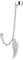 Trendiger Spiritueller Schutzengel Flügel Feder Knorpel Ohrläppchen Helix Warp Manschette Kettenohrring Rosa Kristall Stecker Unisex Edelstahl