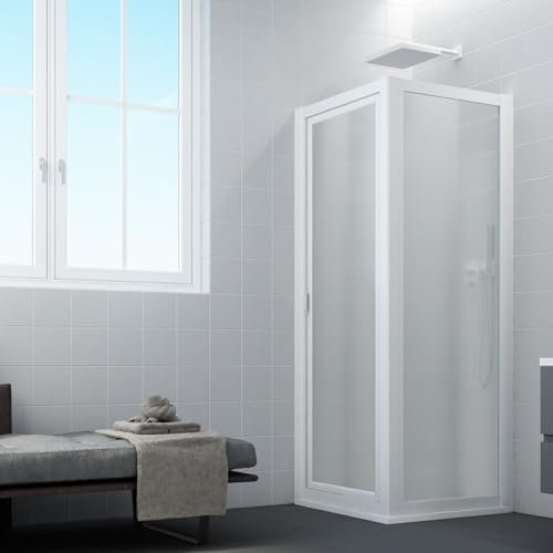 Cabine paroi de douche pivotante 90x85 ouv. 85 CM H 190 en Acrylique mod. Sigma Duo