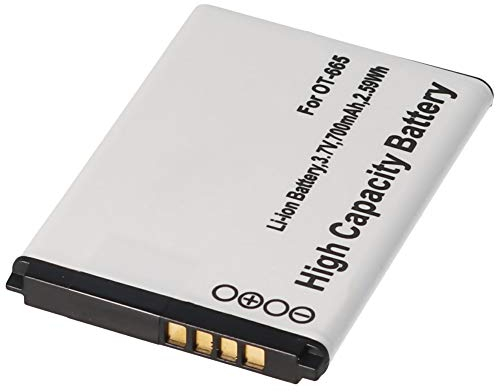 Akku kompatibel mit Alcatel One Touch OT-665, 665, Alcatel One Touch 2012, Alcatel Sesame II, CAB22D0000C1, CAB22B0000C1, Li-Ion, 3,7V 700mAh