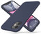 ULAK iPhone 11 Hülle Silikon, Liquid Silikonhülle 3 in 1 Dünne Schutzhülle Bumper Handyhülle Stoßfest Phone Case für iPhone 11 6,1 Zoll 2020 - Blau