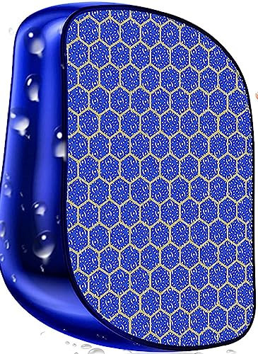 Nano Glas-Hornhautentferner Fußschleifer Hornhautfeile Hornhautentfernung auf nassen und trockenen Füßen Azurblau