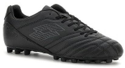 Lotto Fußballschuh Stadion 705 Agm AllBlack, Schwarz , 45 EU